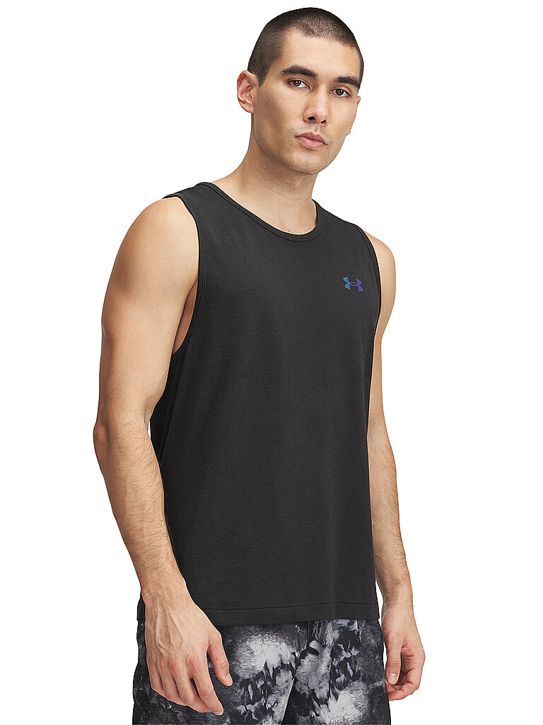 UNDER ARMOUR Herren Fitnesstank Vanish Elite Seamless schwarz | S